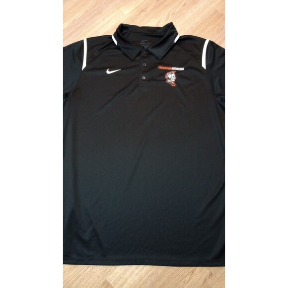 Nike Polo Shirt Mens XL Redskins Dri Fit Banned Logo Black Extra Large Pullover - Picture 4 of 16